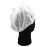 Bonnet jetable blanc 24 po.(100)