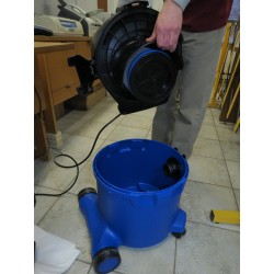 HEPA filter for HEPA-AIRE industrial canister vacuum cleaner. 16"X16"X4" filter for capturing particles 0.3 µm & bigger