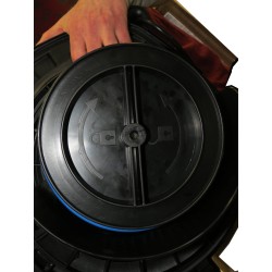 HEPA filter for HEPA-AIRE industrial canister vacuum cleaner. 16"X16"X4" filter for capturing particles 0.3 µm & bigger