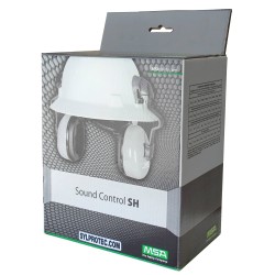 Coquille MSA SoundControl SH pour casque style mineur, 25 dB.