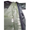 Terra green PVC 200D waterproof windproof polyester rainwear 3 piece kit for heavy rains S to 2XL