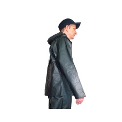 Green PVC-lined Viking Journeyman® waterproof PVC-lined polyester raincoat for extreme conditions (S to 3XL)
