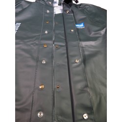 Green PVC-lined Viking Journeyman® waterproof PVC-lined polyester raincoat for extreme conditions (S to 3XL)