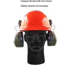 3M PELTOR Optime 101 H7P3E earmuffs for hard hat, NRR 24 dB