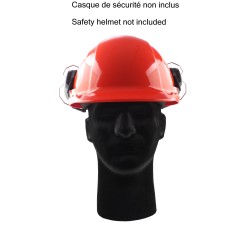 Coquilles 3M PELTOR Optime 101 H7P3E pour casque de sécurité, NRR 24 dB