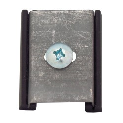 Kit of 8 glass clips for clear acrylic panels of fire extinguisher cabinets and fire hose cabinets.