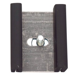 Ensemble de 8 attaches pour les panneaux en acrylique des cabinets encastrés pour extincteurs ou boyaux d'incendie.