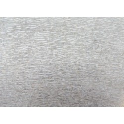 Multipurpose emergency blanket made of tissue and poly, packaged individually. 56" x 88.5" (142 cm x 225 cm).