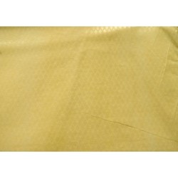 Multipurpose emergency blanket made of tissue and poly, packaged individually. 56" x 88.5" (142 cm x 225 cm).