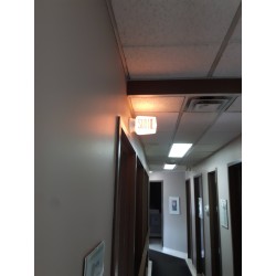 Light bulb 130 V T10 with large socket for emergency lighting