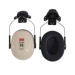 Coquille antibruit 3M pour casque de sécurité, 21 dB, Optime 95