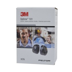 Over-the-head earmuff PELTOR model H10A, 27 dB, optime 101