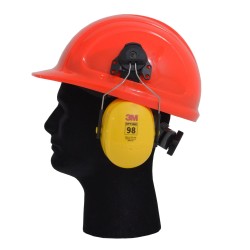 Coquille antibruit 3M pour casque de sécurité, 23 dB, Optime 98.