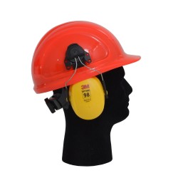 Coquille antibruit 3M pour casque de sécurité, 23 dB, Optime 98.