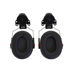 Earmuff PELTOR cap attached, 27 dB, Optime 105, made by 3M.