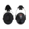 Earmuff PELTOR cap attached, 27 dB, Optime 105, made by 3M.