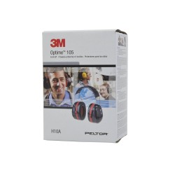 Earmuff PELTOR (3M) model H10A, 30 dB, over-the-head model, Optime 105.