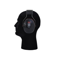 Coquille antibruit PELTOR (3M) modèle H10A, 30 db, modèle serre-tête, Optime 105.