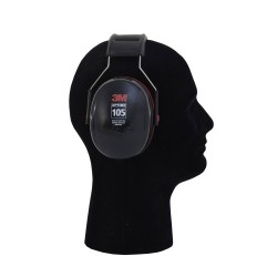 Earmuff PELTOR (3M) model H10A, 30 dB, over-the-head model, Optime 105.