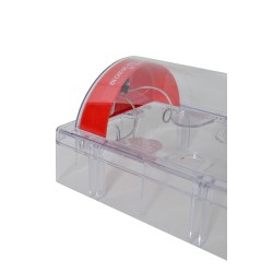 Couvercle Stopper II sans alarme locale, mais avec instructions en français pour station manuelle en surface