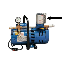 HEPA exhaust filter element 0.3 micron Allegro low pressure ambient air pumps, model RA9806, RA9821 and RA9832.