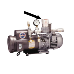 Filtre de sortie HEPA 0,3 micron pour pompe à air ambiant basse pression d’Allegro pour RA9806, RA9821 et RA9832