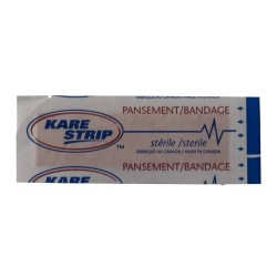 Pansements en tissu élastique, 2.2 x 7.5 cm (7/8 x 3 po), 100/bte.