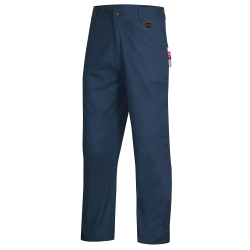 Pantalon régulier ignifugé Pioneer FR-tech modèle 7761, classé Arc 2, bleu marine 7 oz, disponible en grandeurs variées