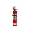 Portable fire extinguisher with powder, 2.5 lbs type ABC, ULC 1A-10BC, with vehicle hook.