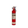 Portable fire extinguisher with powder, 2.5 lbs type ABC, ULC 1A-10BC, with vehicle hook.