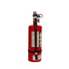 Portable fire extinguisher with powder, 5 lbs, type ABC, ULC 3A-10BC, with wall hook.