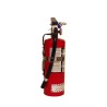 Portable fire extinguisher with powder, 5 lbs, type ABC, ULC 3A-40BC, with vehicle hook.
