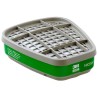 3M NIOSH approved organic vapors & acid gases cartridge for half & full facepiece respirators series 6000, 7500 & FF-400.