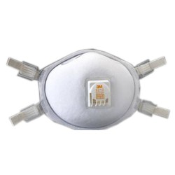 3M N95 NIOSH approved fireproof particulate respirator with Cool FlowTM valve. Protects from everything but oil based particles.