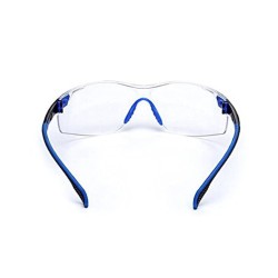 Lunettes Solus de 3M monture noir/bleu, lentille claire