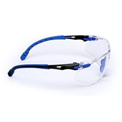 Lunettes Solus de 3M monture noir/bleu, lentille claire