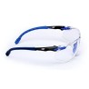 Lunettes Solus de 3M monture noir/bleu, lentille claire