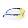 Lunettes Solus de 3M monture noir/bleu, lentille ambre