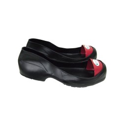 TurboToe PVC shoe covers with steel toe caps, certified CSA Z195-09.