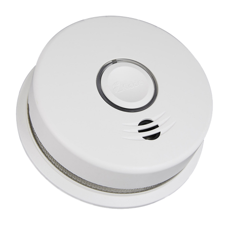 Photoelectric smoke detector with lithium Battery last 10 years Wireless interconnect  up to 24 unit