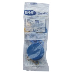 Earplug ULTRAFIT  with cord and case, 25 db bt/50