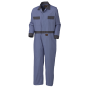 Pioneer V5133 blue cotton 8 oz work coveralls with 7 pockets