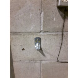 Wall hanger brackets for Flag brand 10 lb CO2 or dry chemical portable fire extinguishers