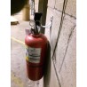 Wall hanger brackets for Flag brand 10 lb CO2 or dry chemical portable fire extinguishers