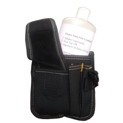 Poche à feu pouvant contenir la bouteille de poudre ABC (EX225)  pour travaux forestiers