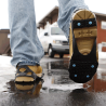Semelles antidérapantes pour la neige et la glace, pour tous les types de chaussures à talon plat.
