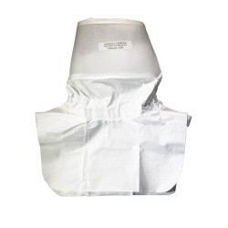 Cagoule de remplacement blanche en Tyvek® pour cagoule Allegro RA9910, taille unique, à l'unité. No. 9910-10.