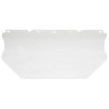 Visière en polycarbonate transparent pour une protection faciale sur mesure. Compatible avec tous les porte-visières de 3M.