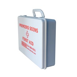 Trousse de premiers soins conforme CAN/CSA Z1220-17 risque élevé pour 25 travailleurs et moins