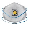Masque P95 de 3M modèle 8576 avec soupape Cool Flow™ contre particules huileuses & gaz acides. Vendu par boite de 10 unités.